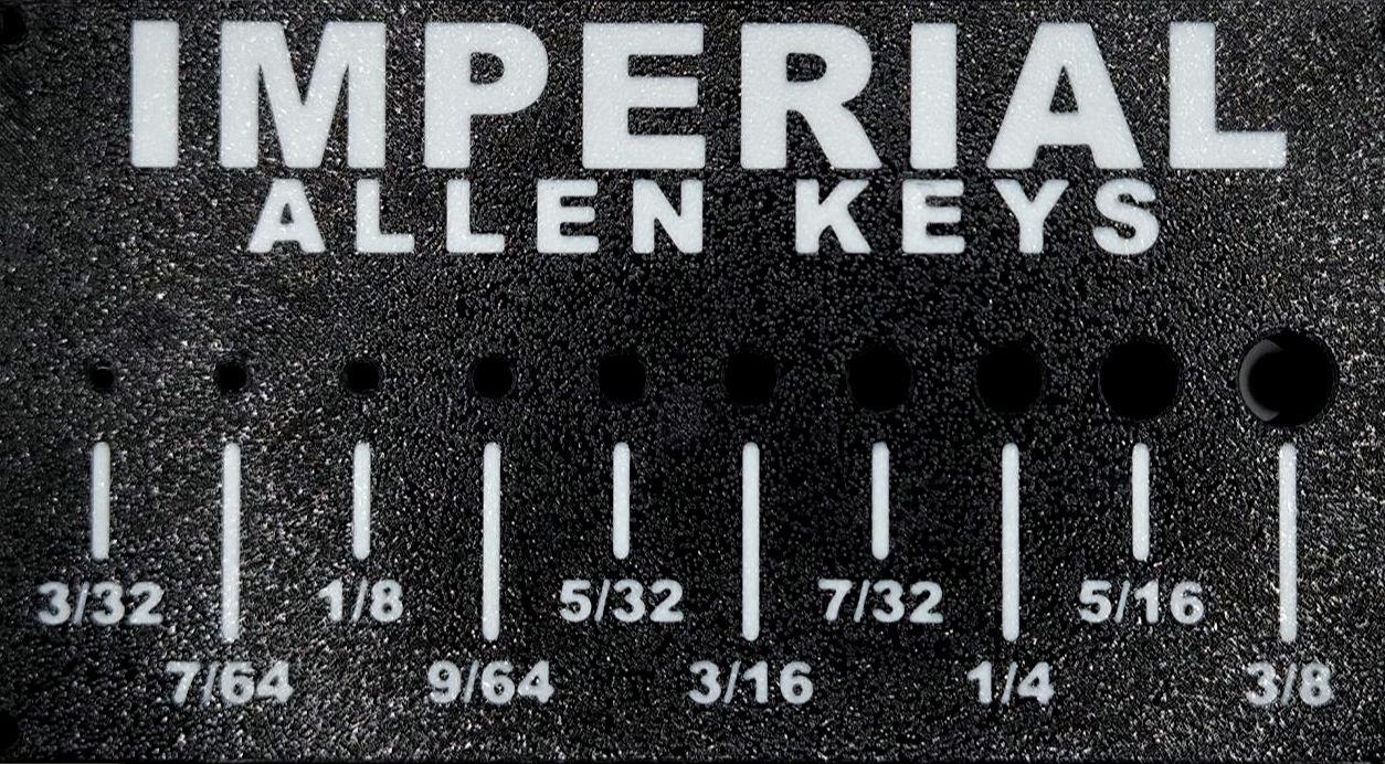 10 Way Imperial Allen Key Holder for Magliner Trough