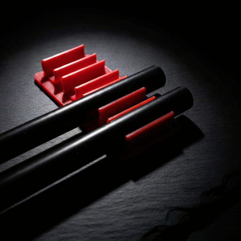 15mm Rod Clips (Sold in Pairs)