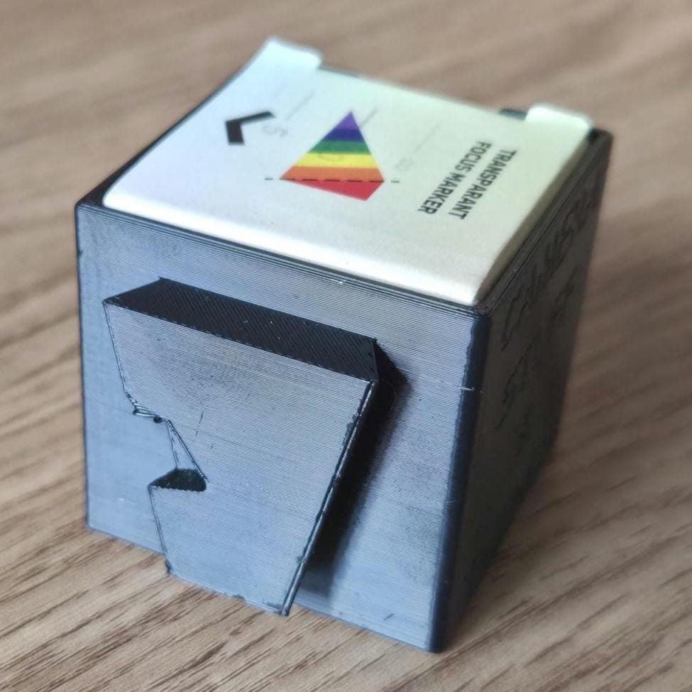 Focus Arrow Box Holder — Velcro, Kondor Blue, V-Lock & 3/8 Mount Options