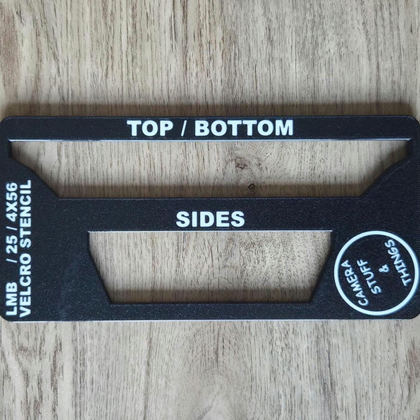Mattebox Velcro Stencil for LMB 5, LMB 25 & 4x5 Matte Boxes