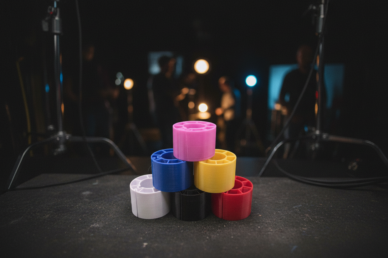 Brighter product, dark background