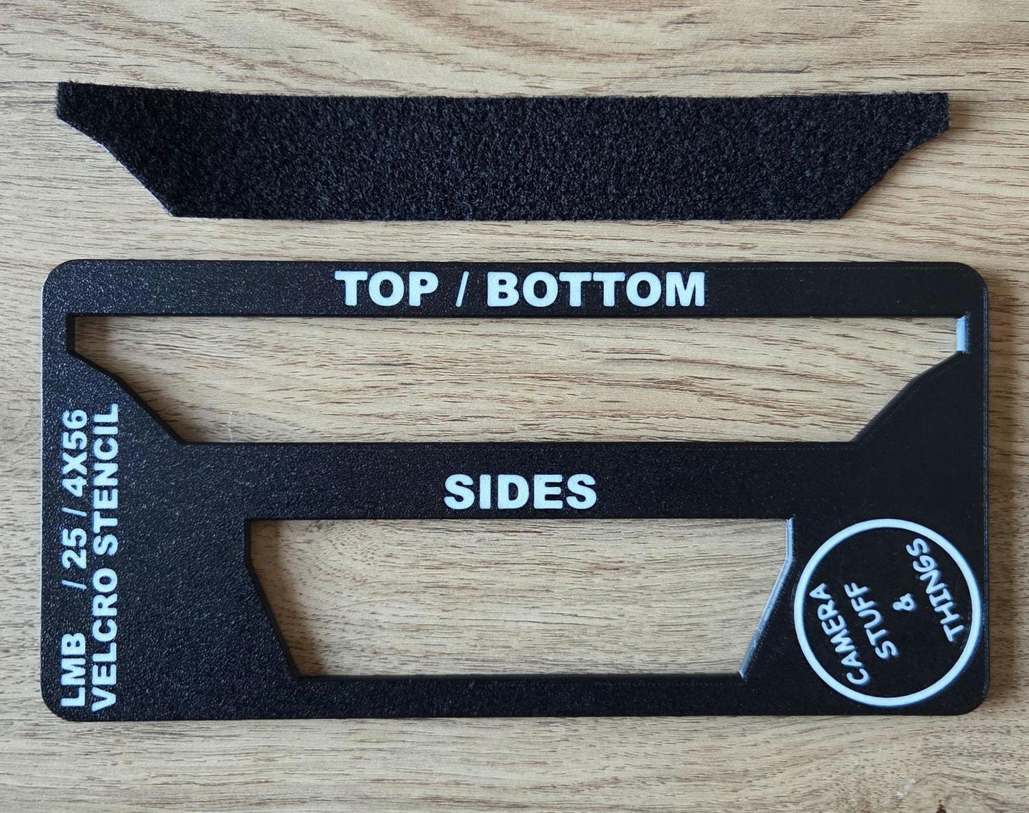 Mattebox Velcro Stencil for LMB 5, LMB 25 & 4x5 Matte Boxes
