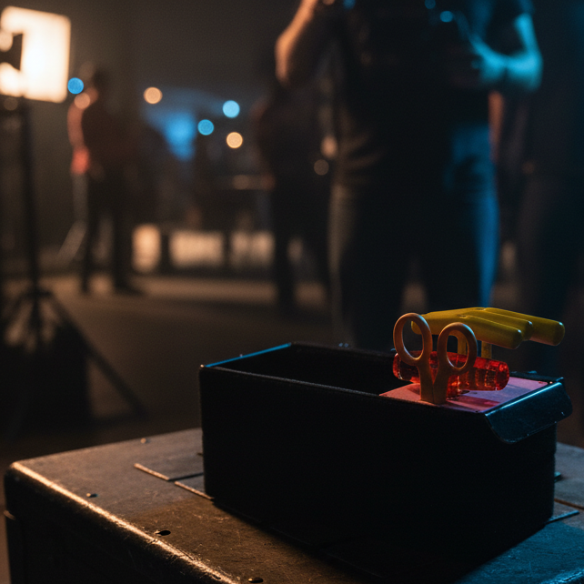 Dark Moody Hollywood Film Set