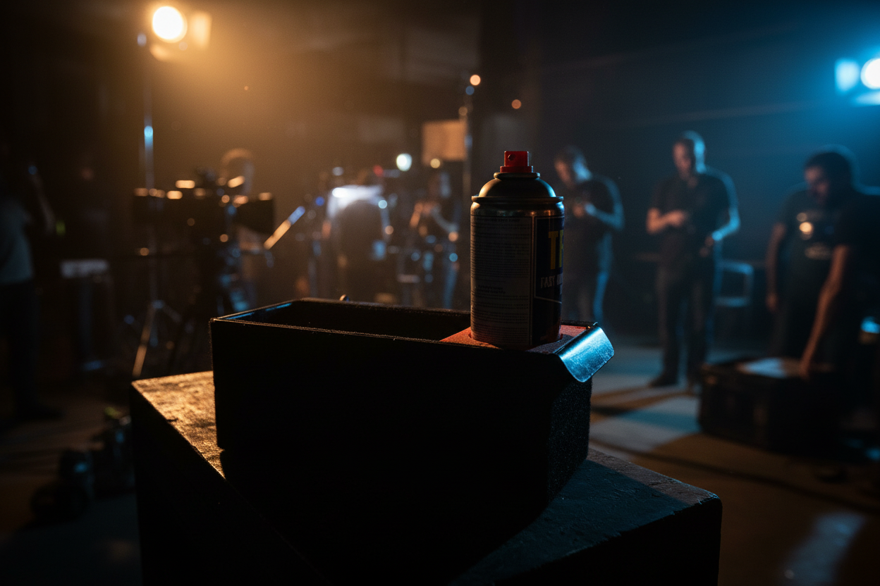 Dark Moody Hollywood Film Set